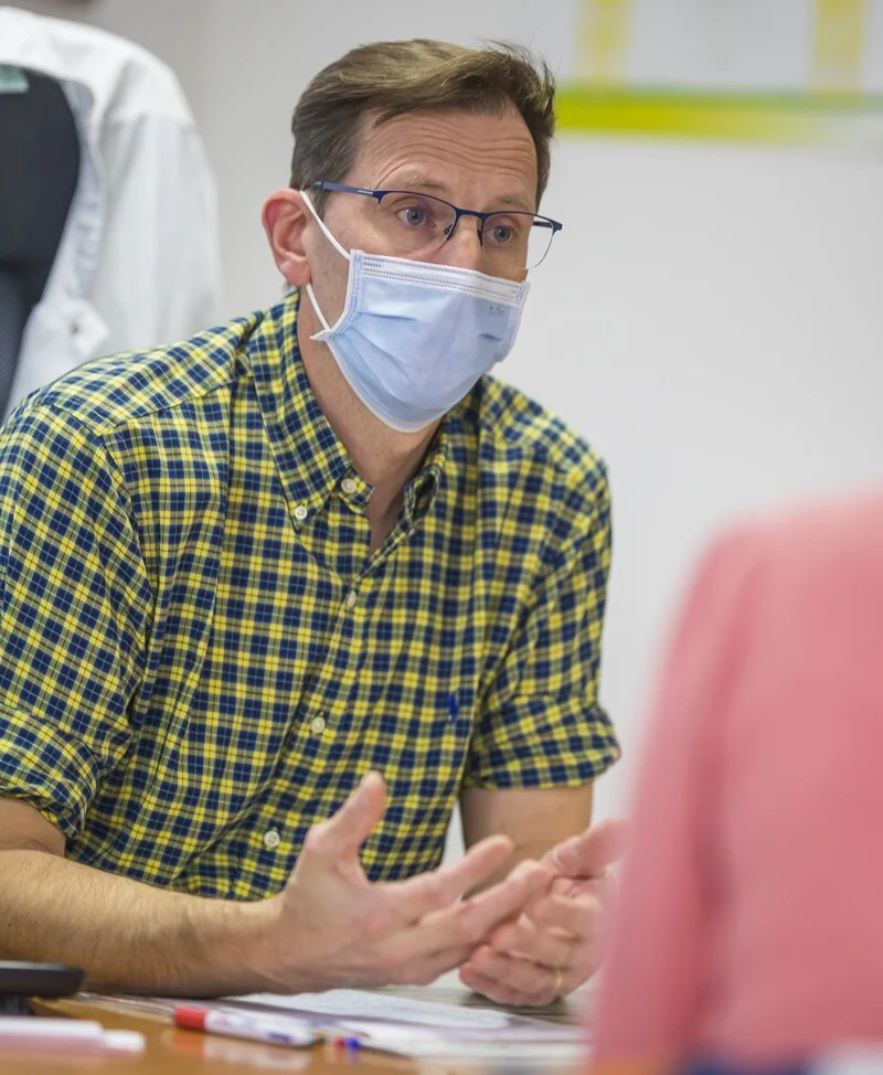 Médecin généraliste MEDEVA en consultation